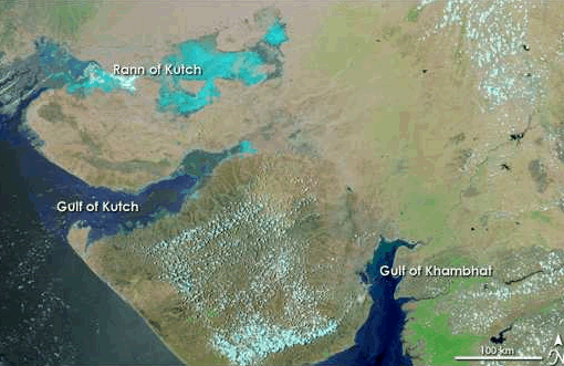 Gujarat map